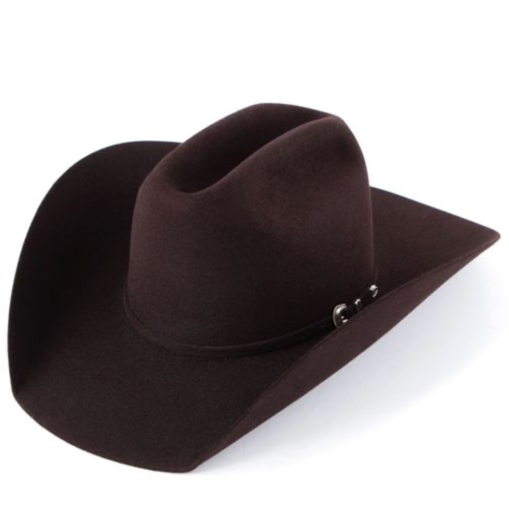 6 3/4 Black Cherry Felt Hat